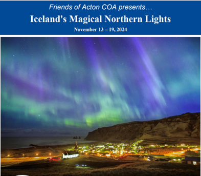 Iceland's Magical Northern Lights - Friends of Acton COA